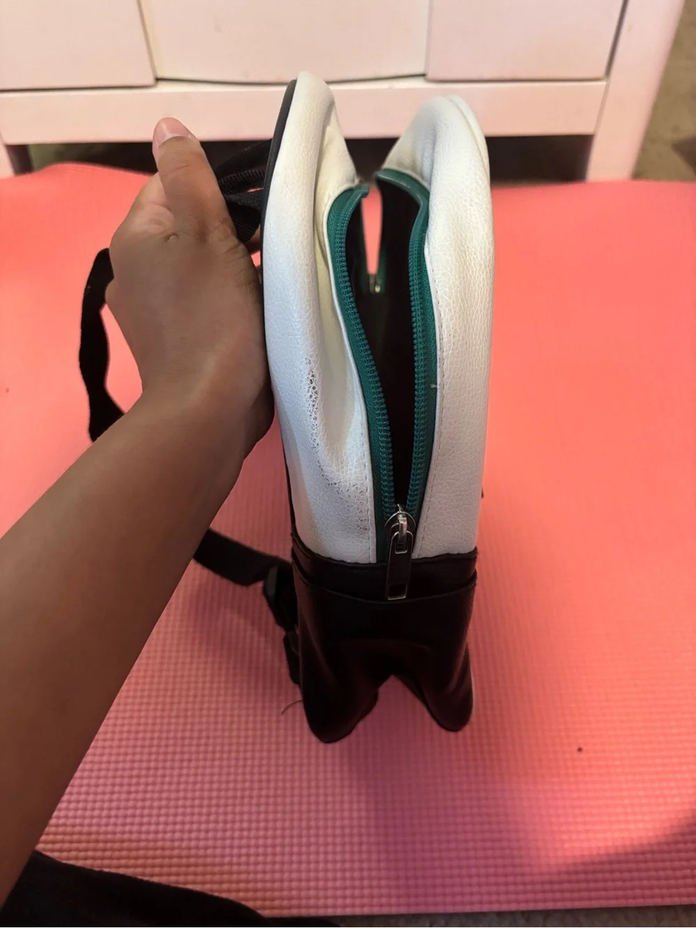 Kids Black & White Stranget Things Hawkins High School Mini Backpack